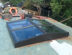 Double Glazed Boat Roof Window